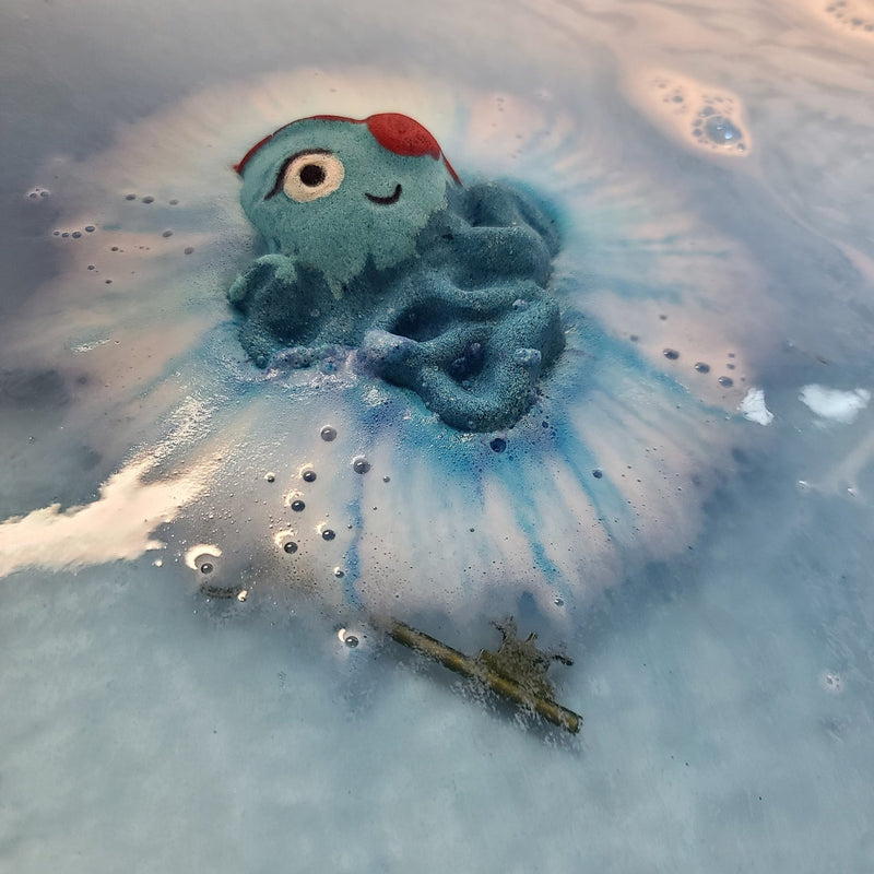 Bombe de bain avec jouet caché | Octopus | LA FABRIK