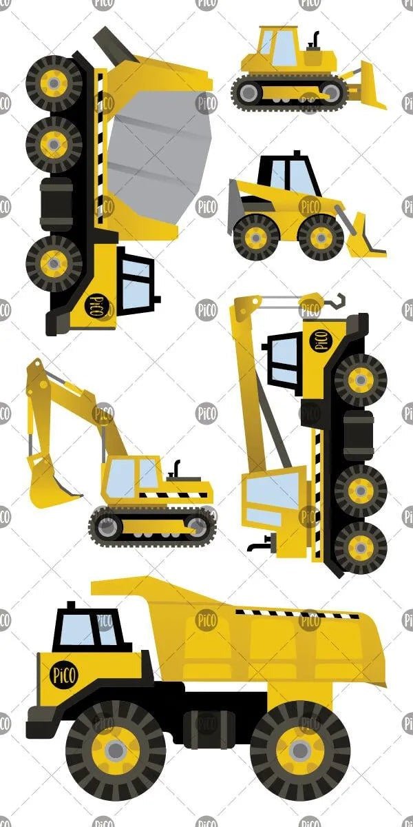 Tatouage temporaire | Vroummm les camions | Pico tatoo