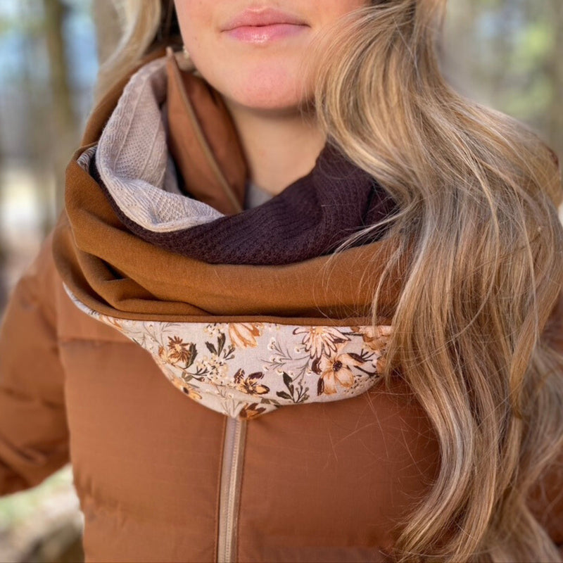 Tube foulard infini patchwork  | BALUCHON
