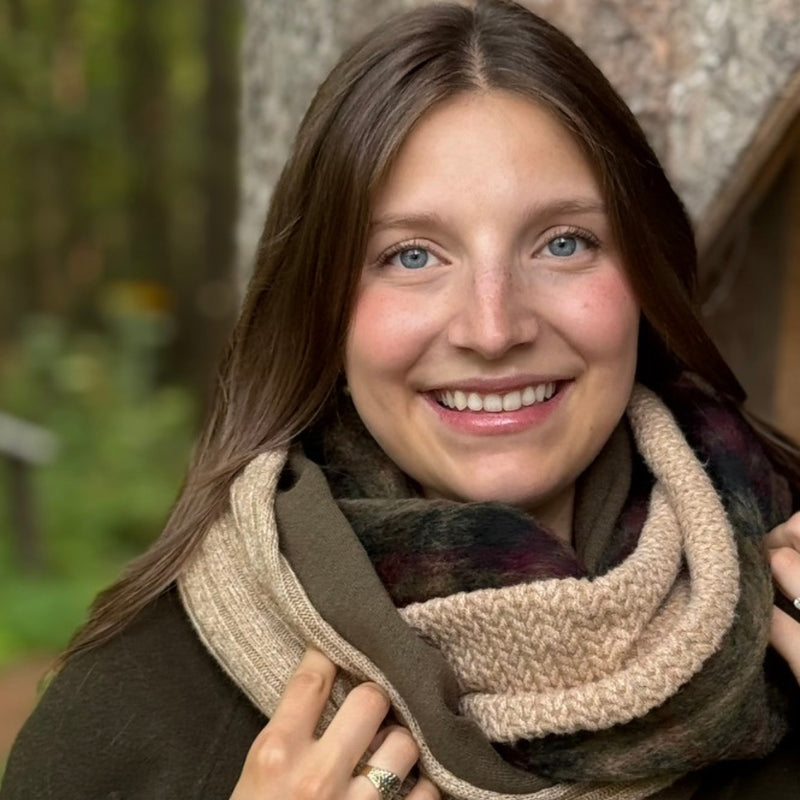Tube foulard infini patchwork  | BALUCHON