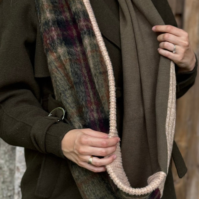 Tube foulard infini patchwork  | BALUCHON