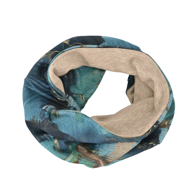 Tube foulard réversible fleuris | BALUCHON