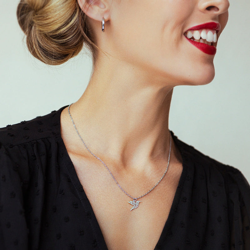 Collier pendentif | Colibri | Lost & faune
