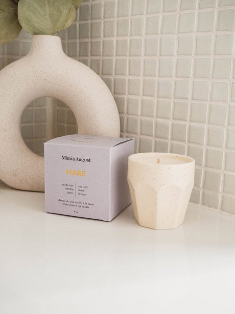 Bougie de soya 4 oz | Mare | Mimi & August