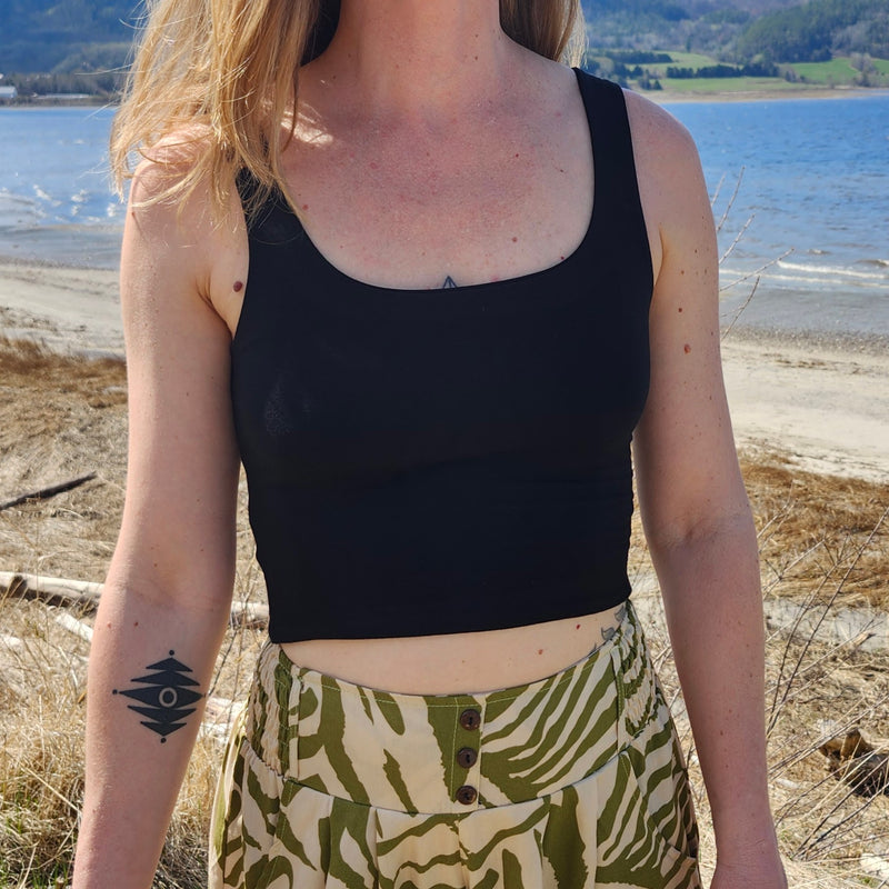 Top cami col rond | Soleil Soleil