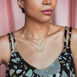 Collier pendentif petite montagne | Lost & faune