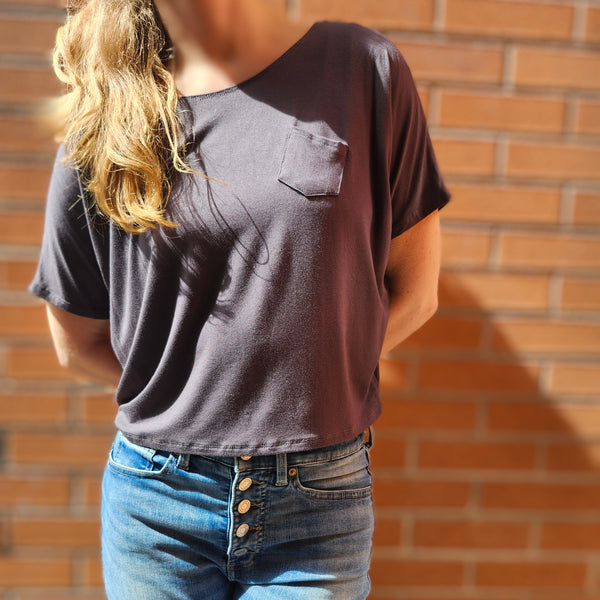 T-shirt poche | Soleil Soleil