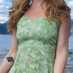 Robe longue avec noeud | Soleil Soleil