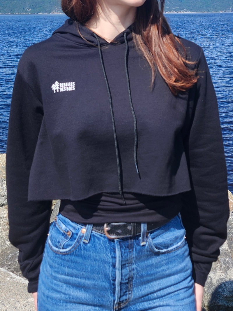 Crop top ouaté | Rebelles des bois design