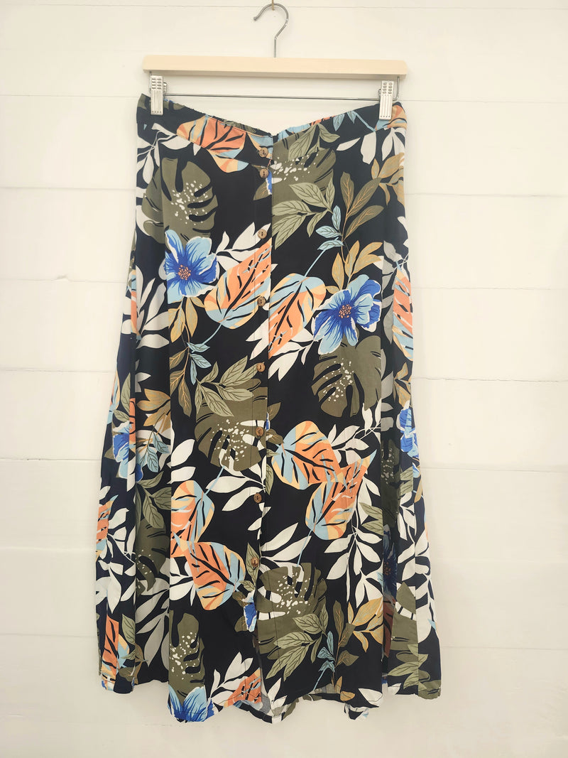 Jupe longue boutonnée | Soleil Soleil