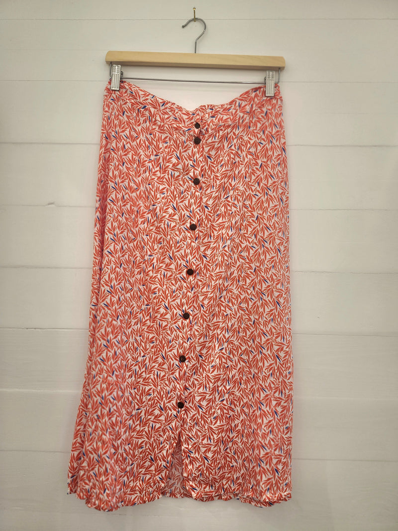 Jupe longue boutonnée | Soleil Soleil