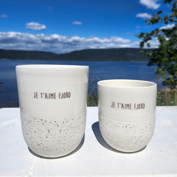Gobelet | Je t'aime fjord | Parceline céramique