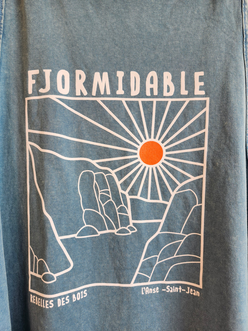 Cami délavé unisexe | Fjormidable | Lago