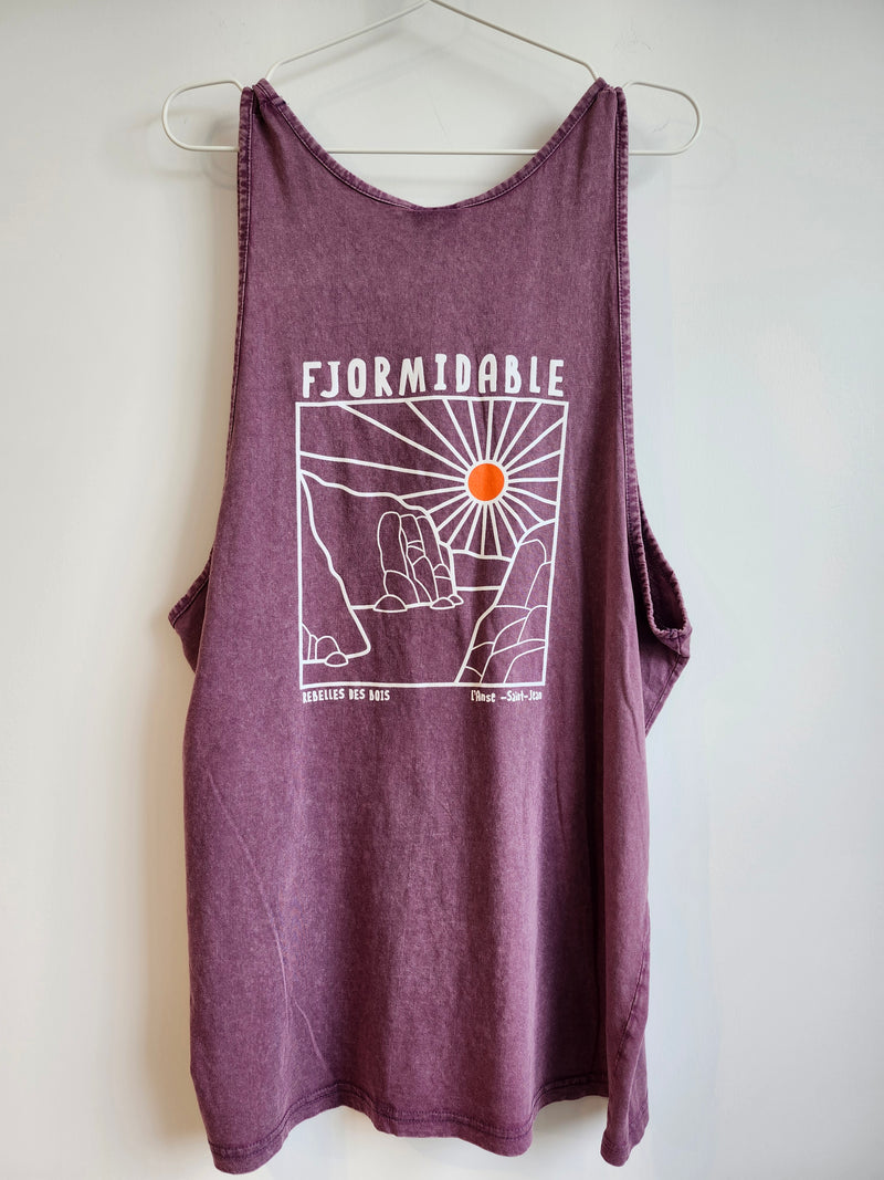 Cami délavé unisexe | Fjormidable | Lago