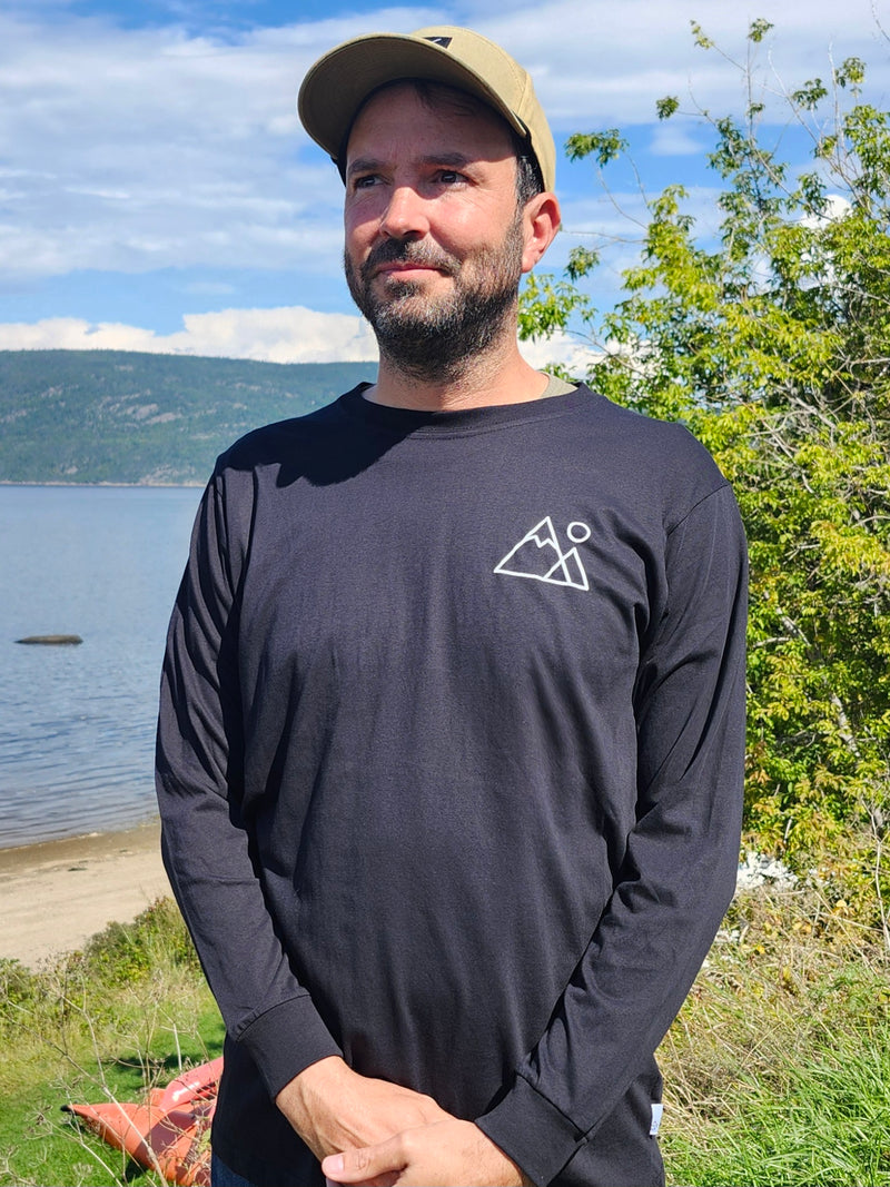 T-shirt manches longues | montagne | Lago