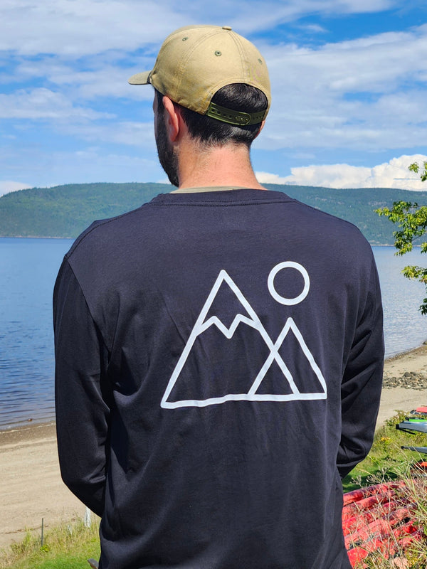 T-shirt manches longues | montagne | Lago
