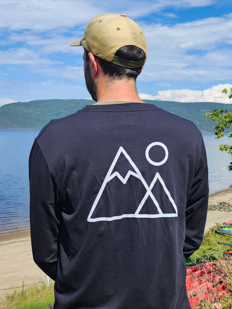 T-shirt manches longues | montagne | Lago