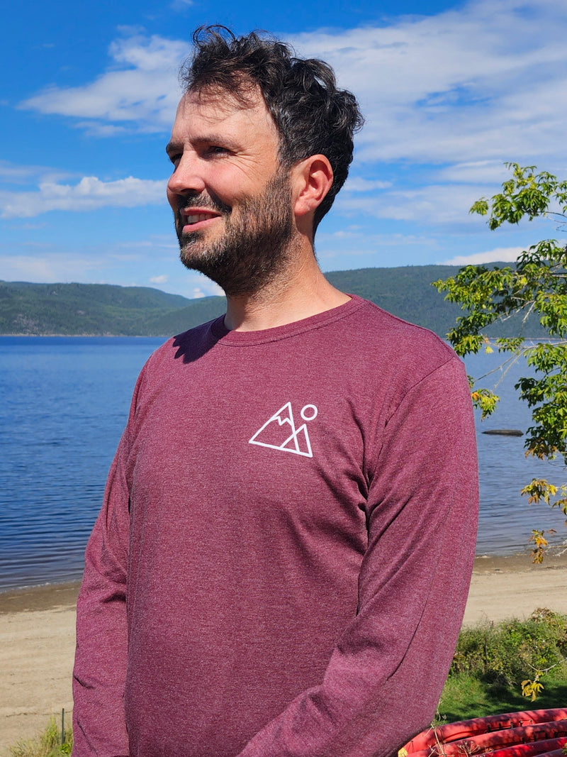 T-shirt manches longues | montagne | Lago