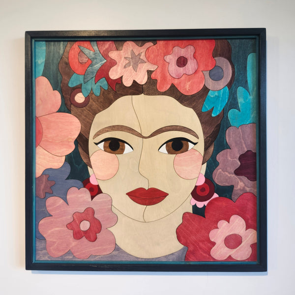 Tableau en bois Frida 07 | 19X19 | RDB Design