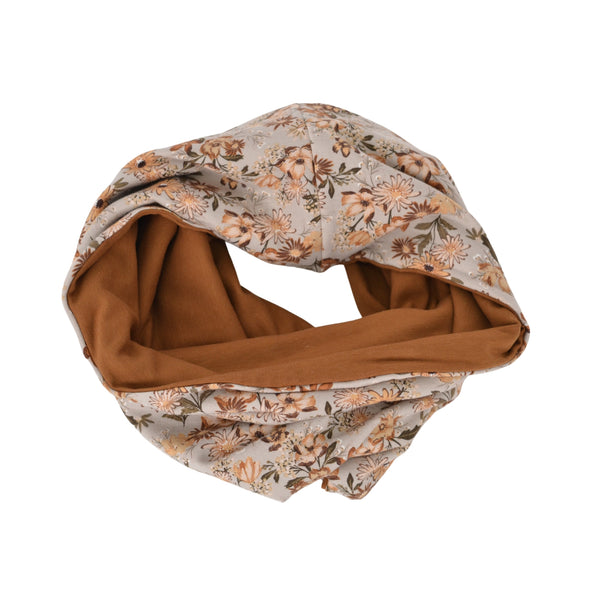 Tube foulard réversible fleuris | BALUCHON