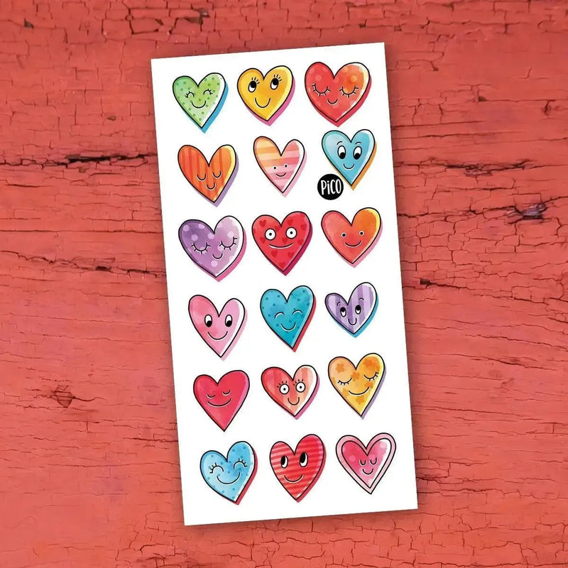 Tatouage temporaire | Les petits coeurs sympatiques | Pico tatoo