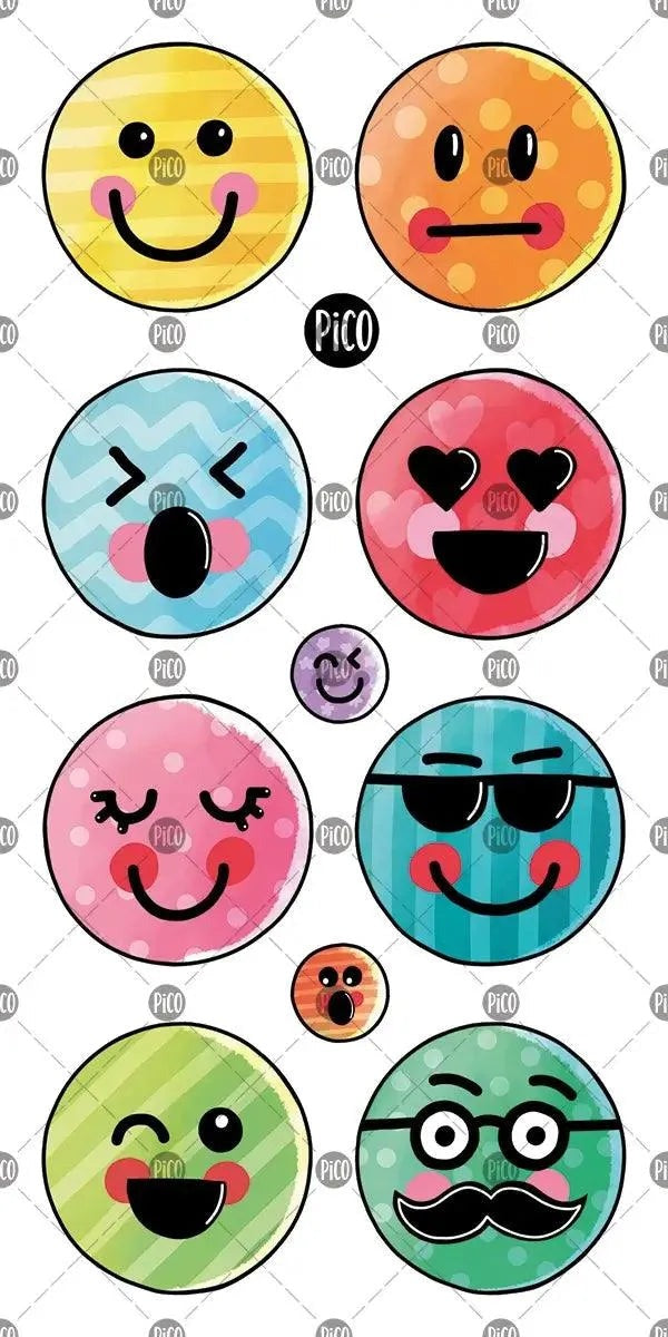 Tatouage temporaire | Les émojis émotionnels | Pico tatoo