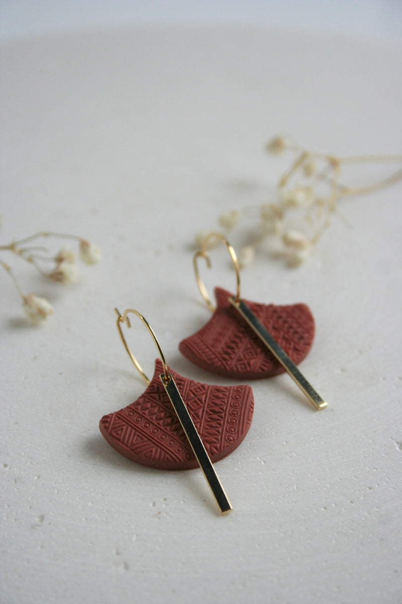 Boucles berceau Terracotta | Boucle d'or