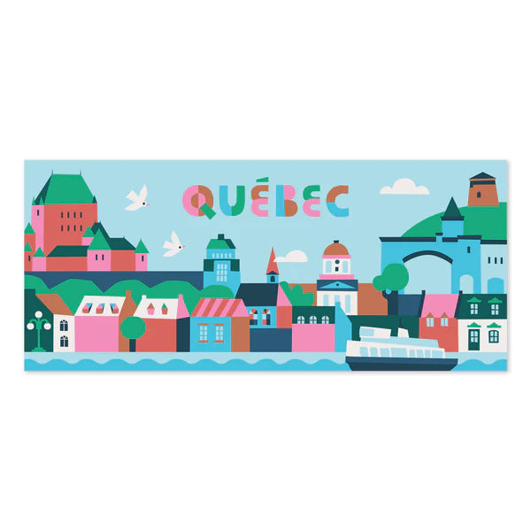Carte postale | QUÉBEC panorama | PAPEROLE