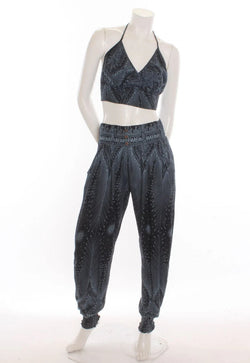 Pantalon à boutons fleurs | Roxy Lama