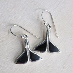 Boucles Queue de baleine | Argent sterling | Soleil soleil