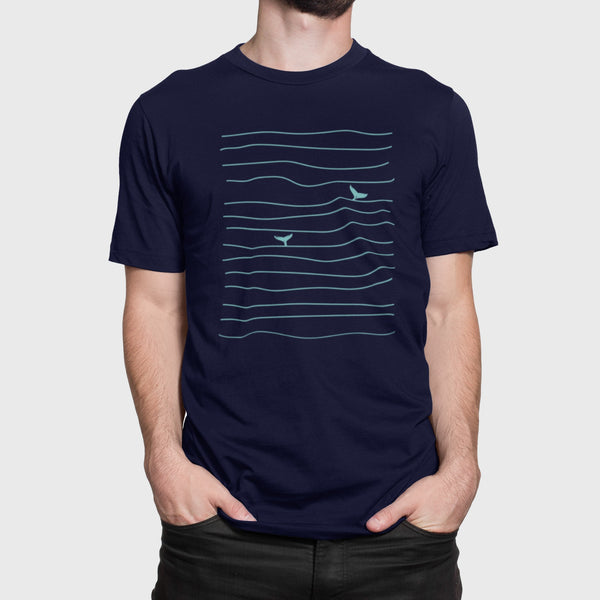 T-shirt Baleine lignée| Baltrakon