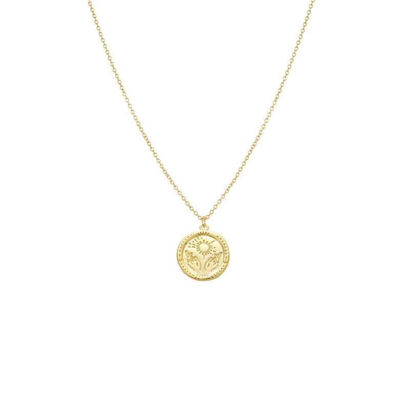 Collier pendentif gratitude | Lost & faune