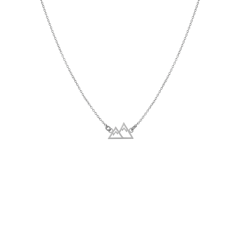 Collier pendentif petite montagne | Lost & faune