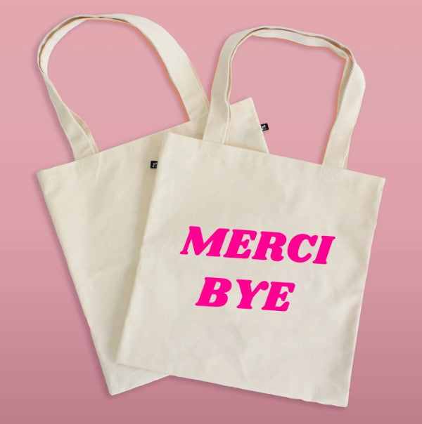 Fourre-tout Merci Bye | OUI MANON