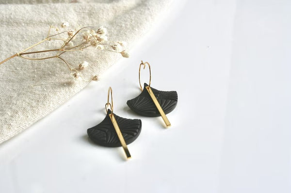 Boucles berceau noir ligné | Boucle d'or