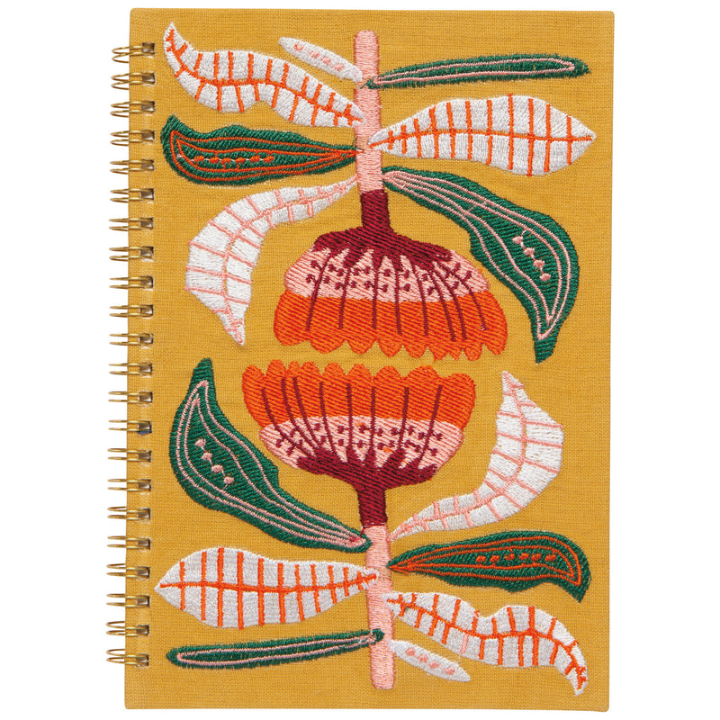 Carnet brodé à anneaux | Venus | Danica (