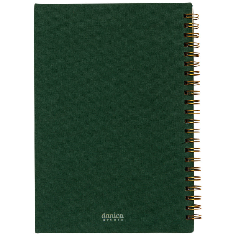 Carnet brodé à anneaux | Wildgrove | Danica
