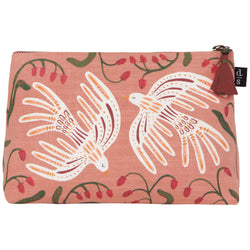 Sac cosmétique et crayon | Plume | Danica