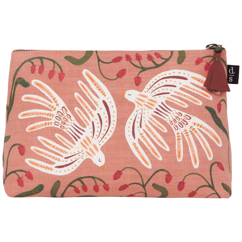 Sac cosmétique et crayon | Plume | Danica