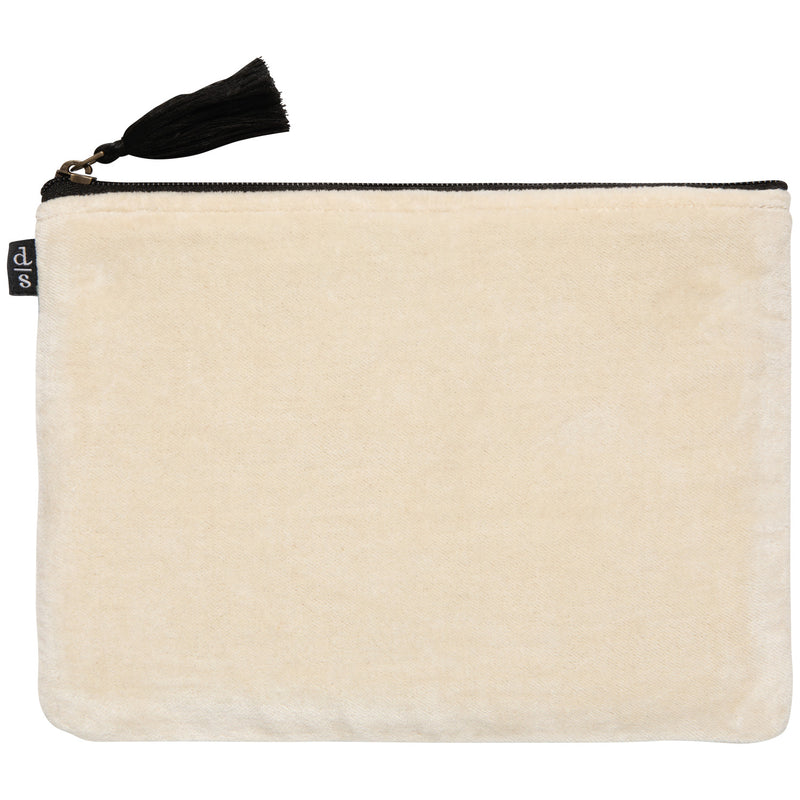 Pochette plate brodée | Danica