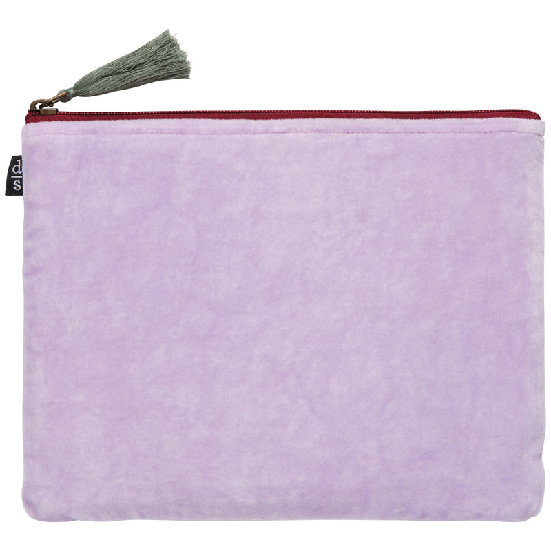 Pochette plate brodée | Danica
