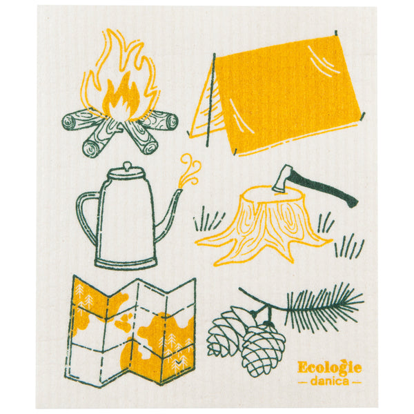 Essuie-tout réutilisable | Camp out | Danica