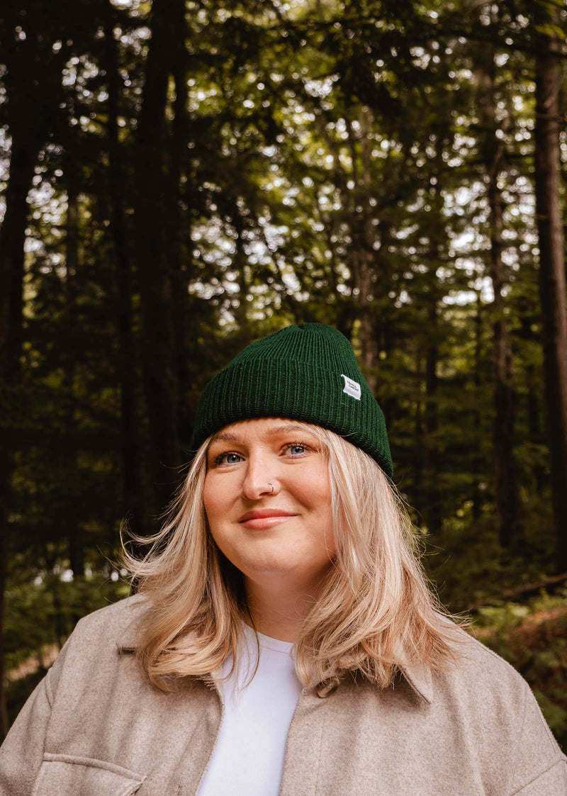 Tuque Beanie super puff - Vert forêt | Mimi & August