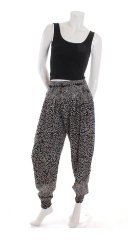 Pantalon à boutons feuillage | Roxy Lama