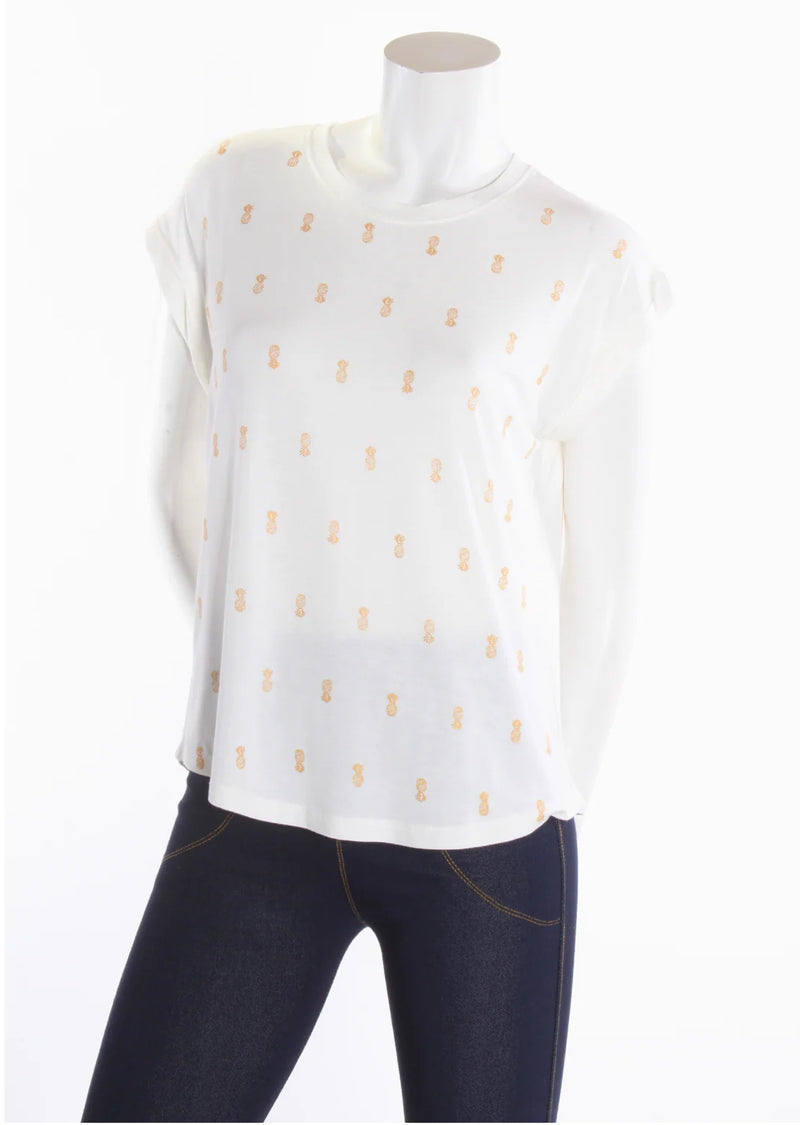T-shirt Lily | Ananas | Roxy Lama