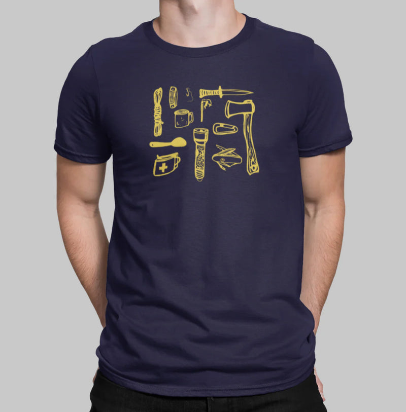 T-shirt | Kit de survie en forêt | Baltrakon