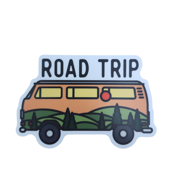 Autocollant Road trip