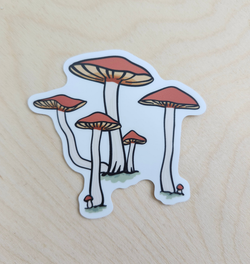 Autocollant Champignon