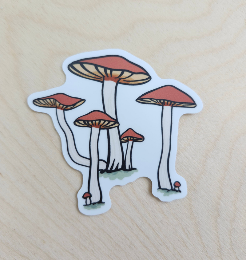 Autocollant Champignon