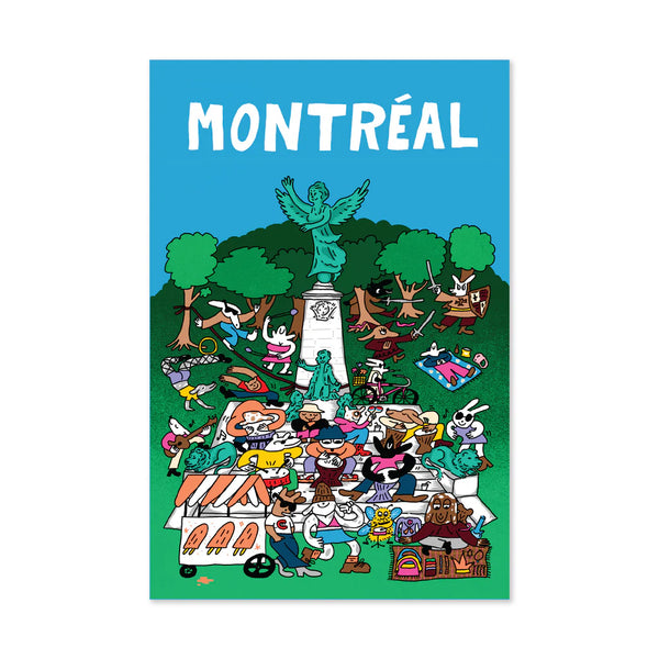 Carte postale | Montréal Tam Tam | PAPEROLE